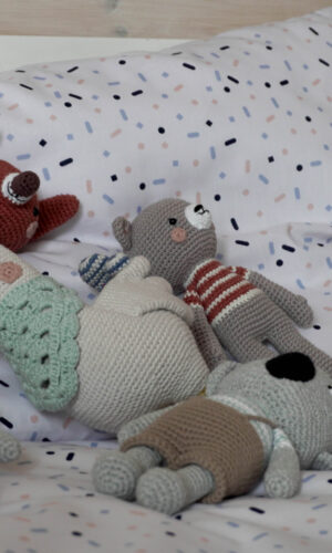 Pościel "kreski i kropki"